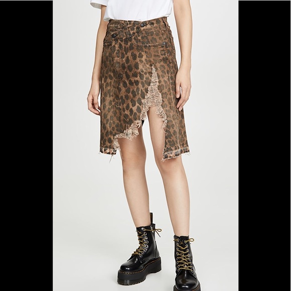 NEW R13 Norbury Skirt SIZE 26 $595. BNWT - Picture 2 of 14